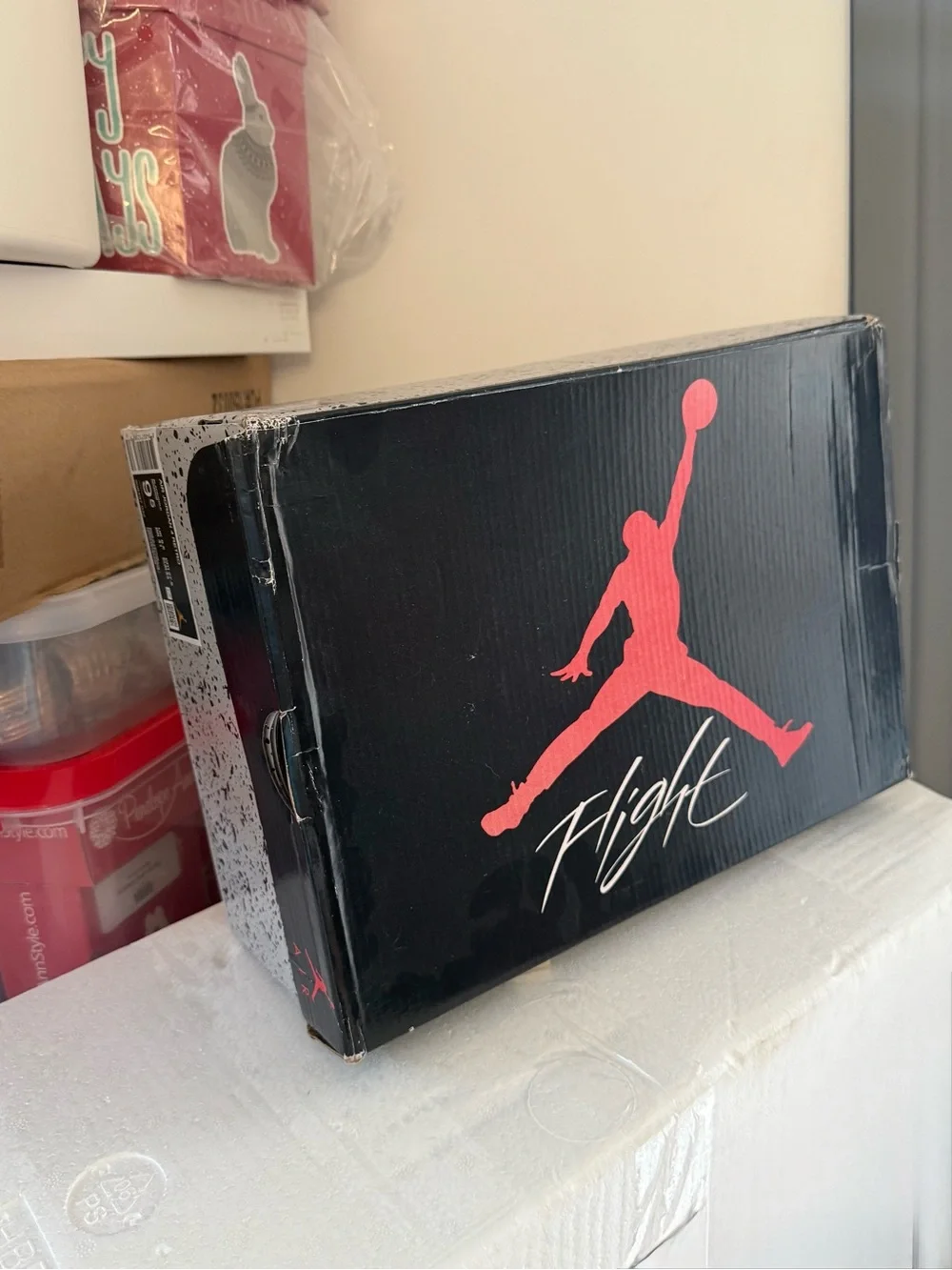 Air Jordan empty shoe box